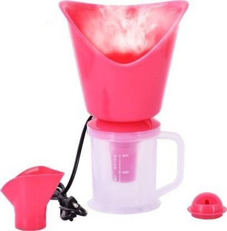 PRISHA 3 in 1 Steam Vaporizer Nose Steamer / Cough Steamer / Nozzle Inhaler / Nose Vaporizer / Facial Steamer Vaporizer  (Pink)