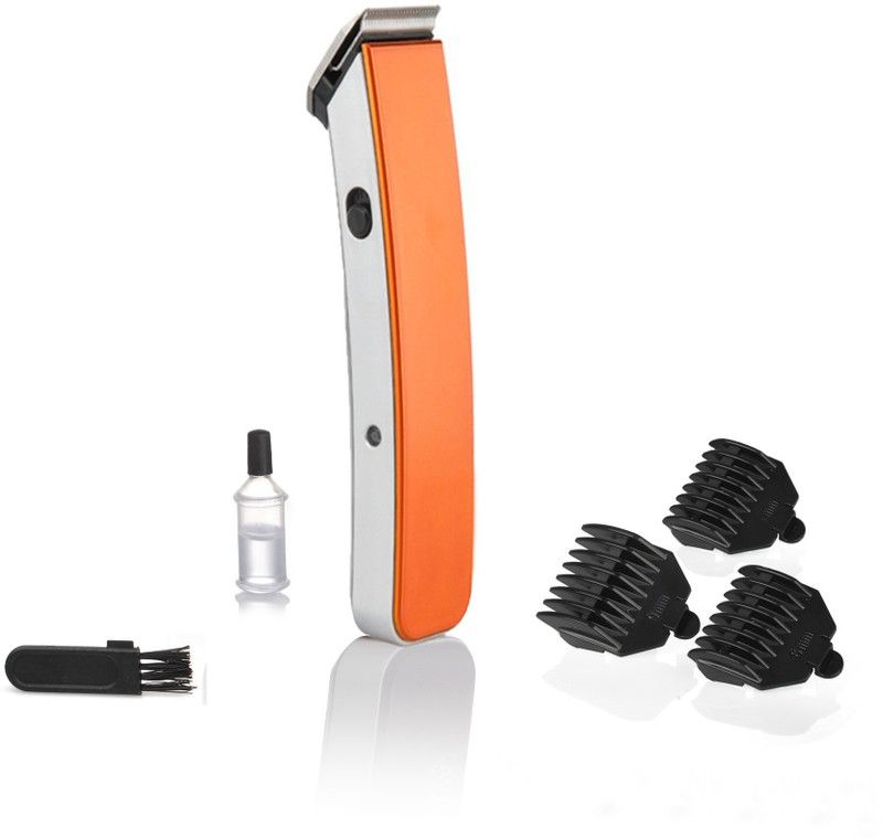 U Z A N Latest NS-216 Trimmer 45 min Runtime 3 Length Settings  (Orange)