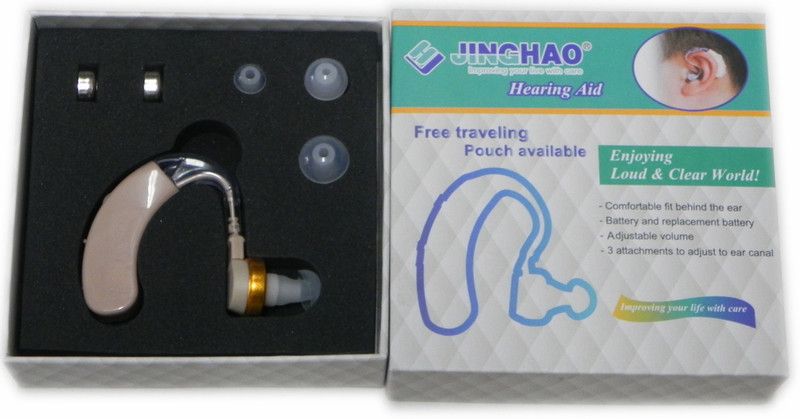 Jinghao Latest Model 117 BTE Fast SP (SUPER POWER) Behind The Ear Behind The Ear Hearing Aid  (Beige)