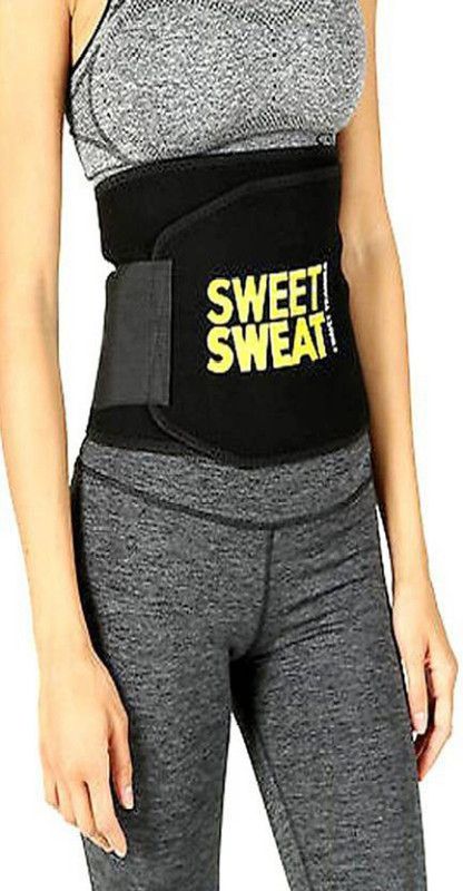 APPGEN New {2XL SIZE} SIZE Waist Trimmer Belt Slimming Neoprene Ab Belt Trainer Slimming Belt  (Black)
