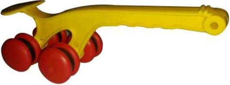 Acs Spine Roller  Super Massager  (Yellow, Red)