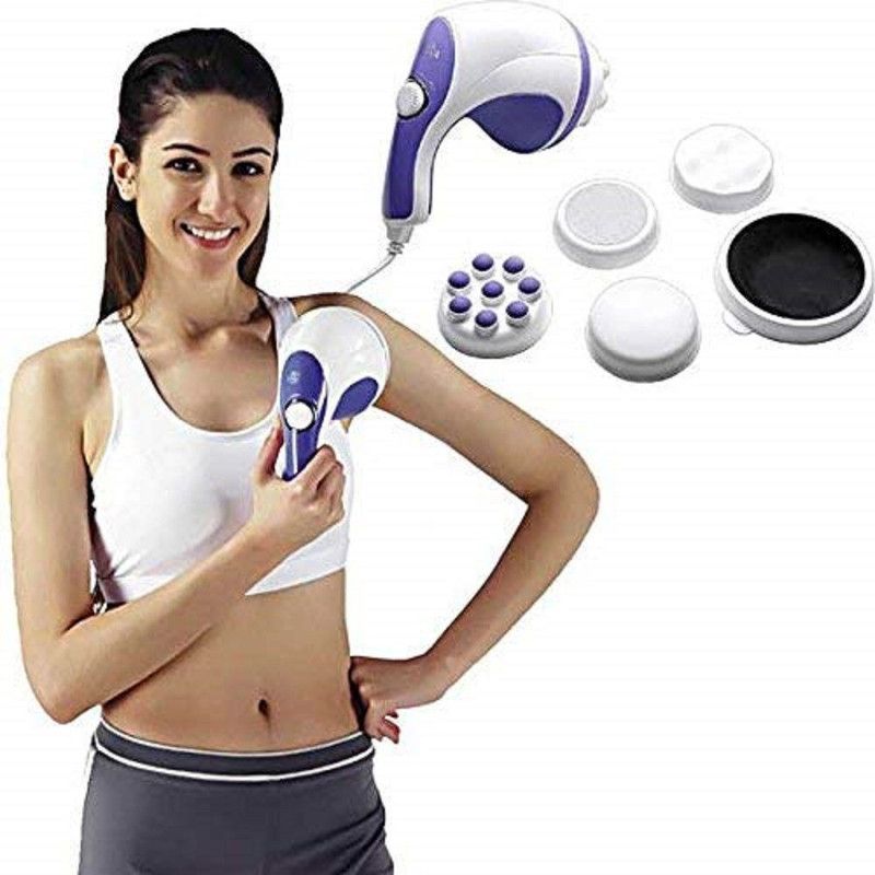 DoctorTech India DTI-151 Full Body Sculptor - Relax & Spin - Tone Slimmer Massager Massager  (White, Purple)
