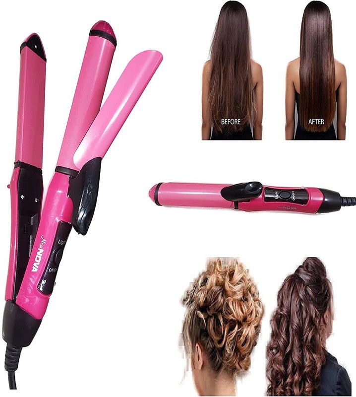 geutejj Hair Straightener and Curler for Hair Styling,-38 Hair Straightener  (Multicolor)