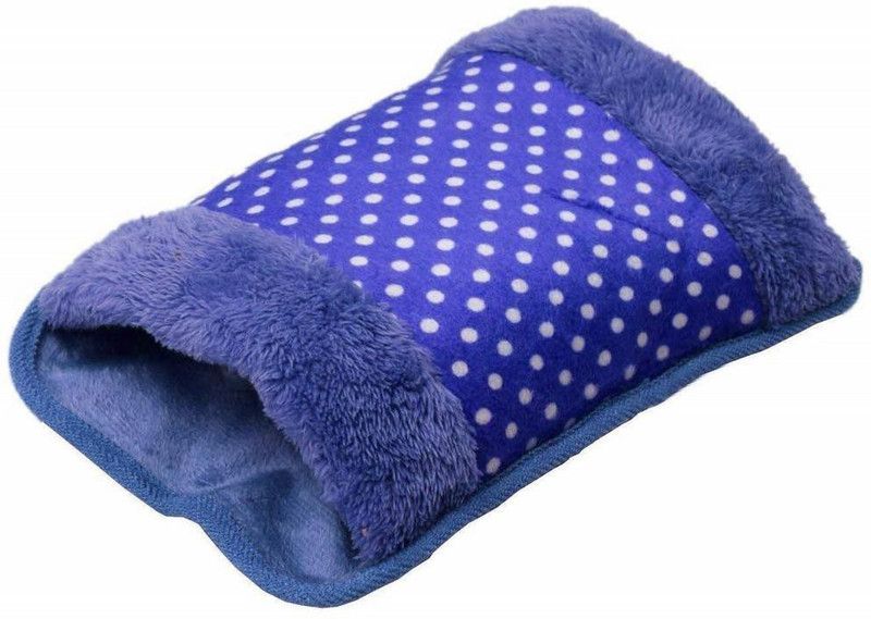Fedus Velvet Electric Hot Water Bag/Heating Gel Pad Fur with Hand Pocket for Pain Relieve Heating Pad