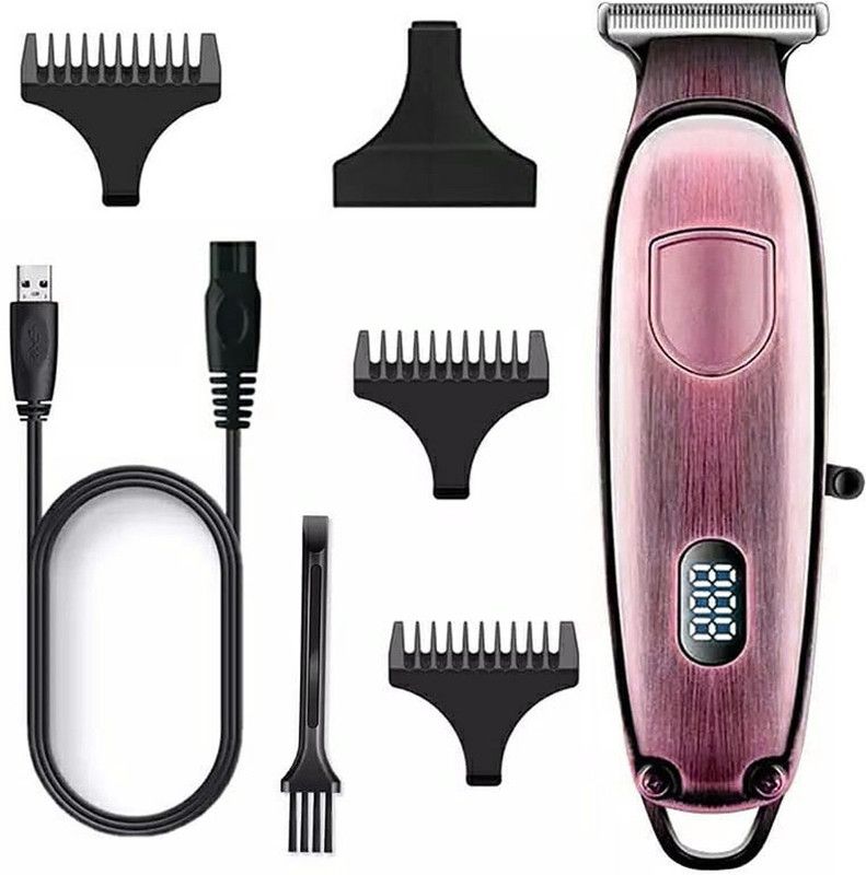 FDGDG Professional Rechargeable Hair Clipper Hair Trimmer For Men Beard Electric Cutter Trimmer 180 min Runtime 1 Length Settings  (Multicolor)