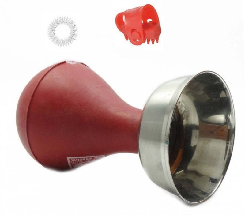 ACM 216 2009 1128 Acupressure Neval / Nabhi Pump - Katori Massager fitness body massager digestive system improve Massager  (Multicolor)