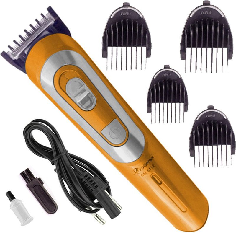 GMI Men Rechargeable Shaver Beard Trimmer Trimmer 45 min Runtime 4 Length Settings  (Multicolor)