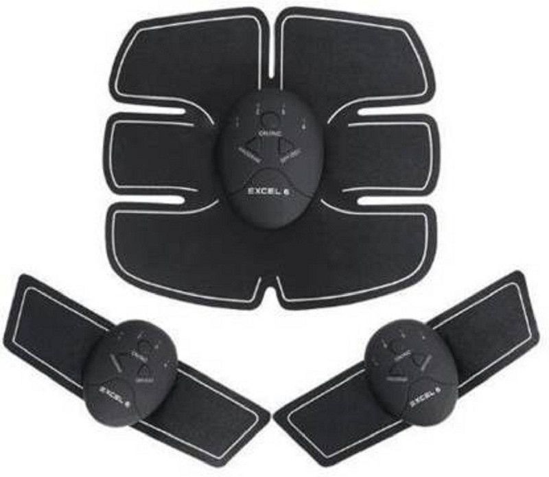 Exotic Mall NIRV16 Stimulator Electric Muscle Stimulator ABS Ems Trainer Gym Workout Massager  (Black)