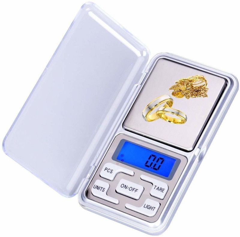 Gentle e kart ® 0.01G To 200G For Jewellery/Chem/Kitchen Small Weighing Scale  (Silver)