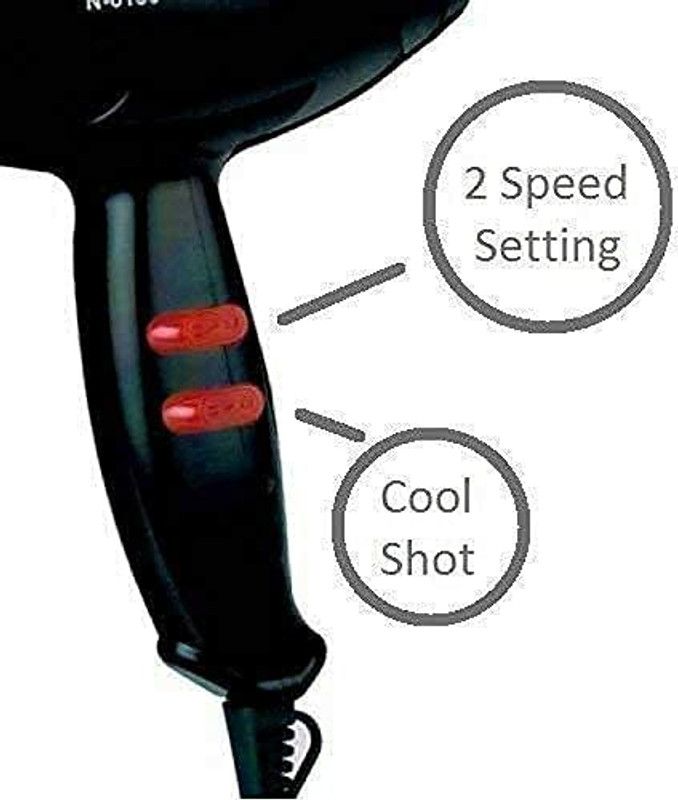 Geutejj Professional Hair Dryer With 2 Speed And 2 Heat Setting_217 Hair Dryer  (1500 W, Multicolor)