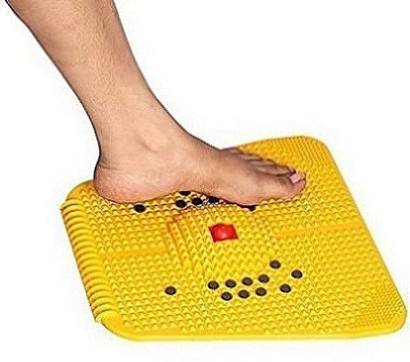 ADONYX Ad. 14 Power Mats are fitted with strong magnets, which help in improving blood circulation. Massager  (Yellow)
