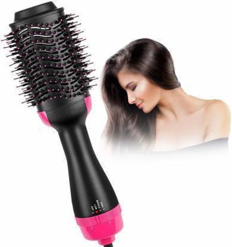 silverwyn Air Brush One Step Hair Dryer Hot Air Brush One Step Hair Dryer Hair Hair Straightener  (Black)