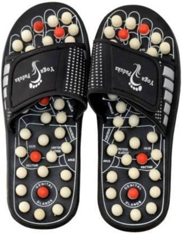 EIGHTEEN ENTERPRISE 4544654 FOOT MASSAGER SLIPPER Massager  (Black)