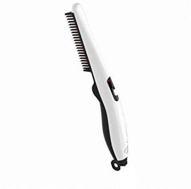 SPIRITUAL HOUSE Styler V2 Men's Electric Hair Styler Beard Sideburns Mustache Comb Styling Iron GD-0272 Hair Styler Styler V2 Men's Electric Hair Styler Beard Sideburns Mustache Comb Hair Straightener Brush (Multicolor) Hair Straightener  (White)
