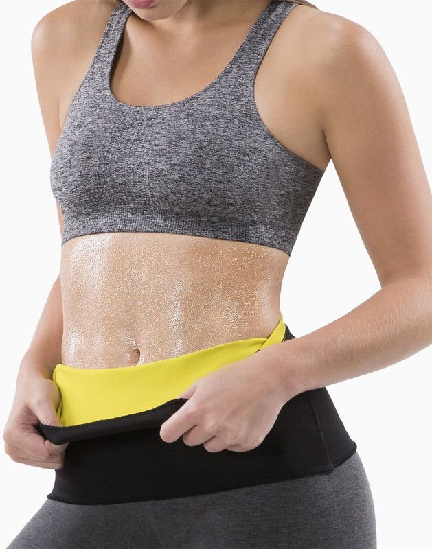 Svello Slimming belt,Strechable Unisex hot shaper Sweet,Sweat Shaper Belt, (XXL) Slimming Belt (Black) Digital Slimming Belt  (Black)
