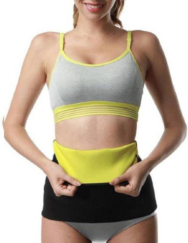 Svello Slimming belt, Sweat Shaper Belt, Waist shaper, Tummy Trimmer, Sweat slim belt, Stomach fat burner, Hot Shaper belt, Best Quality, Super stretch,Strechable Unisex hot shaper Sweet (XXL) Slimming Belt  (Black)
