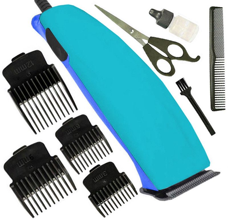 KEEIMI Original new corded hair clipper electric hair trimmer for men Fully Waterproof Trimmer 0 min Runtime 4 Length Settings  (Multicolor)