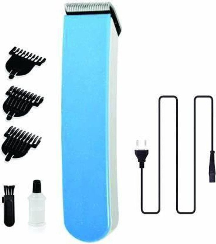 Moonlight Ns 216 Rechargable Trimmer Runtime: 60 min Trimmer for Men (Multicolor) Grooming Kit 45 min Runtime 9 Length Settings  (Blue)