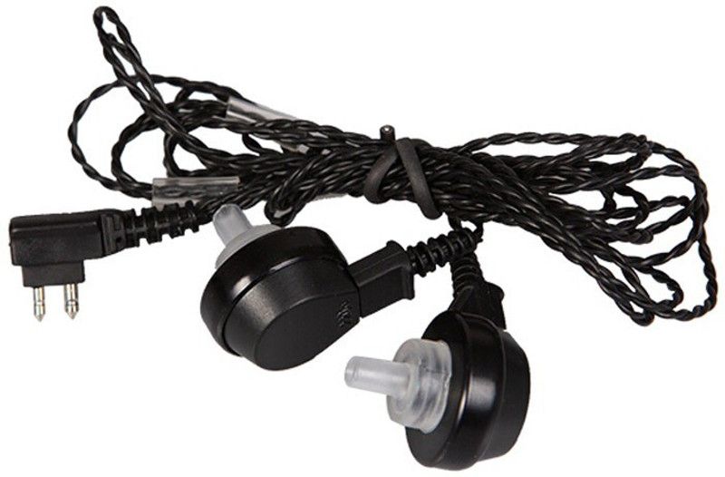 NSC Two pin wire only for Both the Ears complete attachment In the Ear Hearing Aid  (Black)