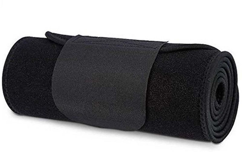 Svello Sweat Waist Trimmer Belt Premium Waist Fat Burner Slimming Belt For Men & Women XXL Slimming Belt  (Black)
