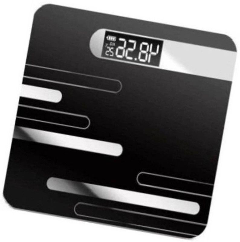 Majron Personal Human Body Weight Machine Digital (-001SY) Toughened Glass Weighing Scale (Black) Weighing Scale  (Black)