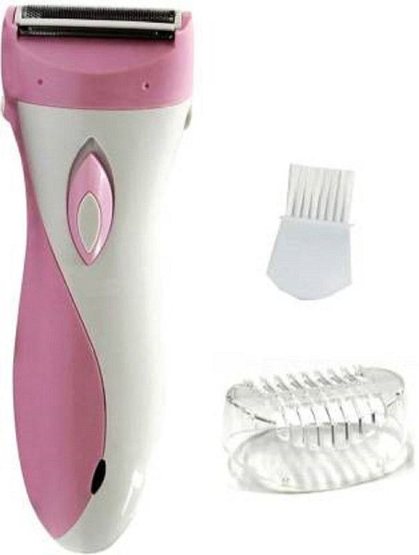 Life Friends Lady Shaver Rechargeable Trimmer 45 min Runtime 3 Length Settings  (Pink)