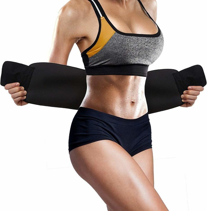 aneyev Let's make you slim and good looking Slimming Belt  (Black)