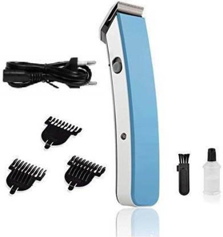 U Z A N NV 216-Bluee Runtime: 60 min Trimmer for Men & Women (White) White Trimmer 60 min Runtime 3 Length Settings  (Multicolor)