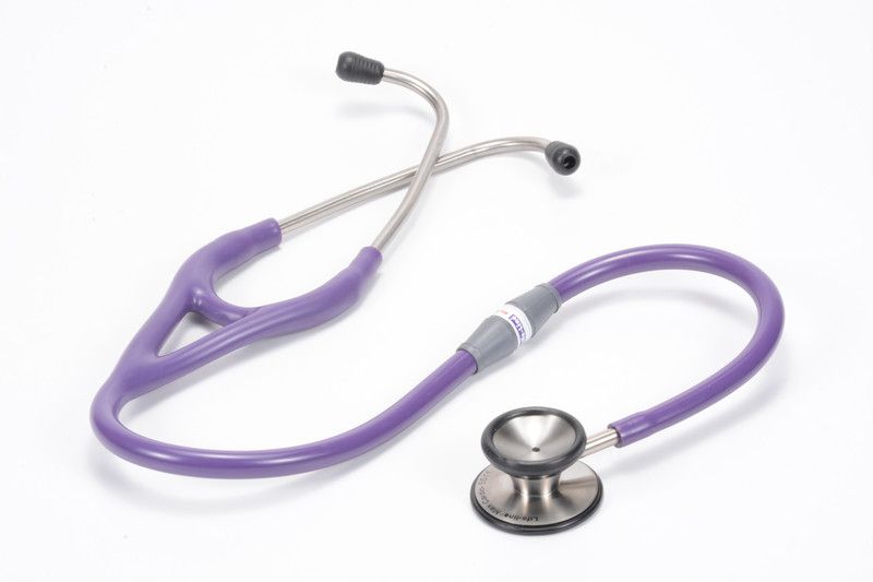 Life-Line Cardio SS PR Acoustic Stethoscope  (Purple)