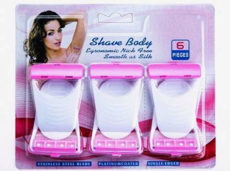 AG TRADE SILK N SMOOTH HAIR REMOVAL MAX-6 PIECES Shaver For Women, Men  (Purple)