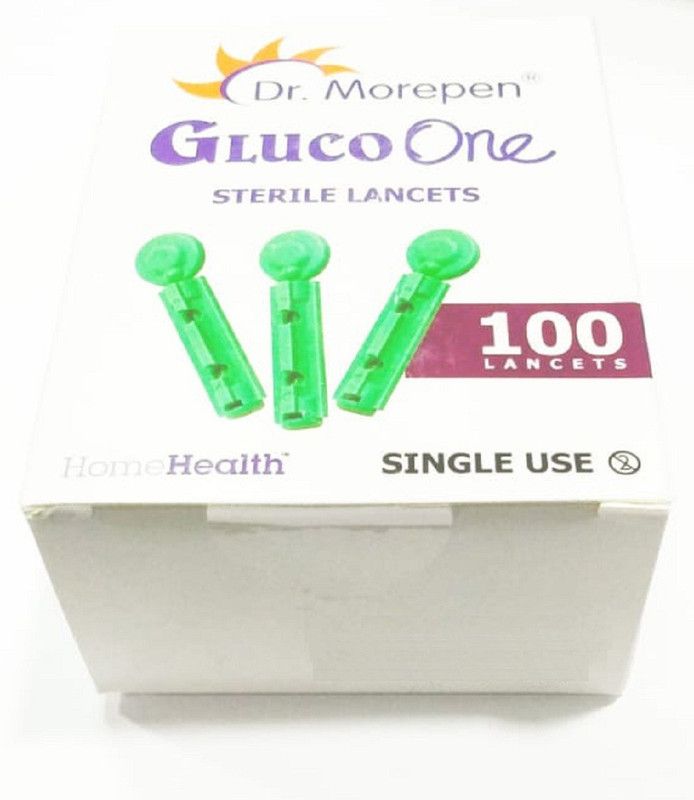 Dr. Morepen SL28-100 Glucometer Lancets  (100)