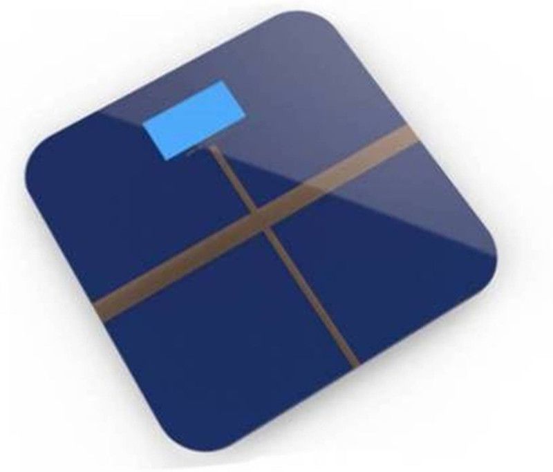 STEPWEIGH Personal Body Weight Machine Digital Thick Toughened Glass Multicolor SF180 Weighing Scale (Multicolor) Weighing Scale  (Blue)