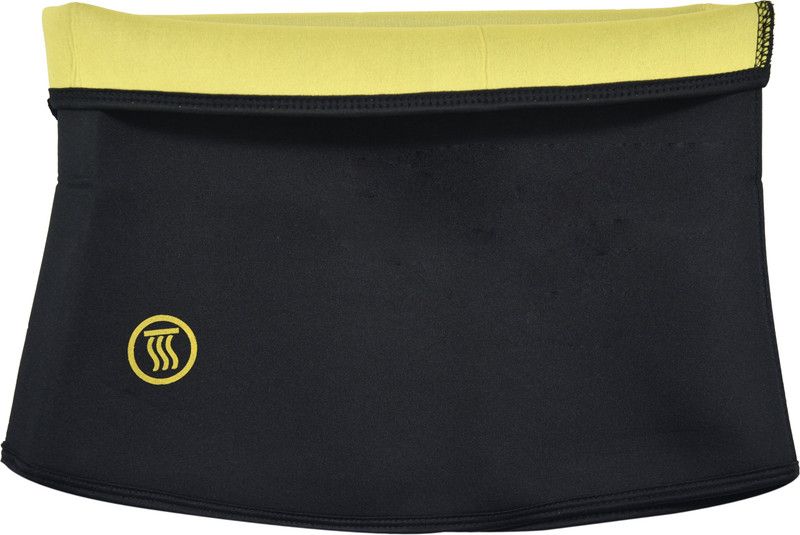 aneyev Hot Non Tearable Belt Quality Slimming Belt  (Black)