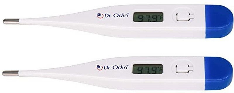 Dr. Odin MT101 Digital Thermometer FDA Approved 20 Second Reading Infant, Kid, Adult Pack of 2 Thermometer  (Blue)