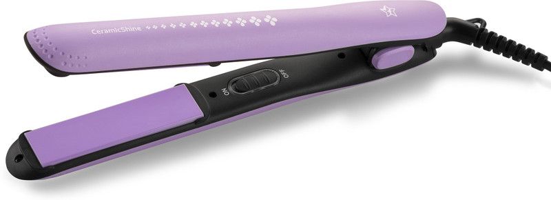 Flipkart SmartBuy Ceramic Shine AT970 Hair Straightener  (Purple)