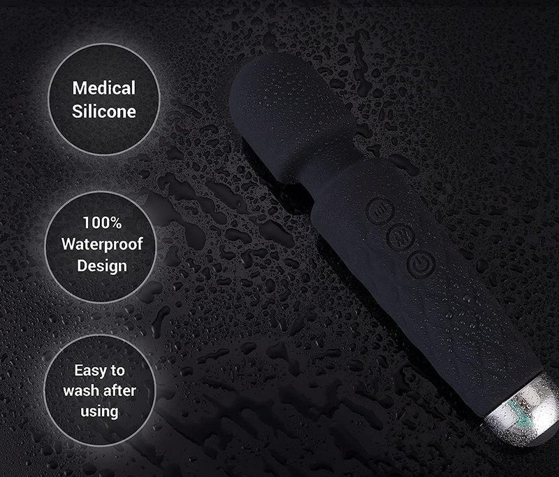 Geutejj Rechargeable Personal Body Massager for Women & Men_562 Rechargeable Personal Body Massager for Women & Men_562 Massager  (black)