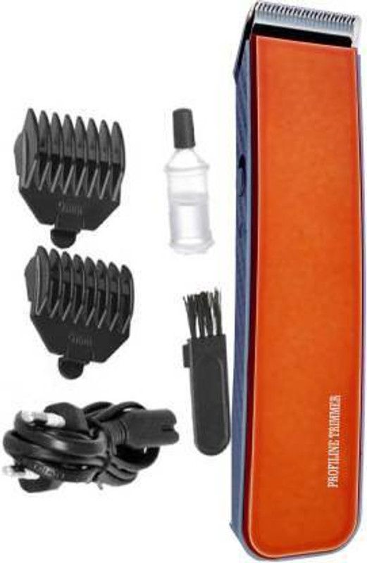 Trifles TRIMMER WITH PERFECT TRIMMING RANGE FOR MEN AND WOMEN Body Groomer 45 min Runtime 1 Length Settings  (Orange)