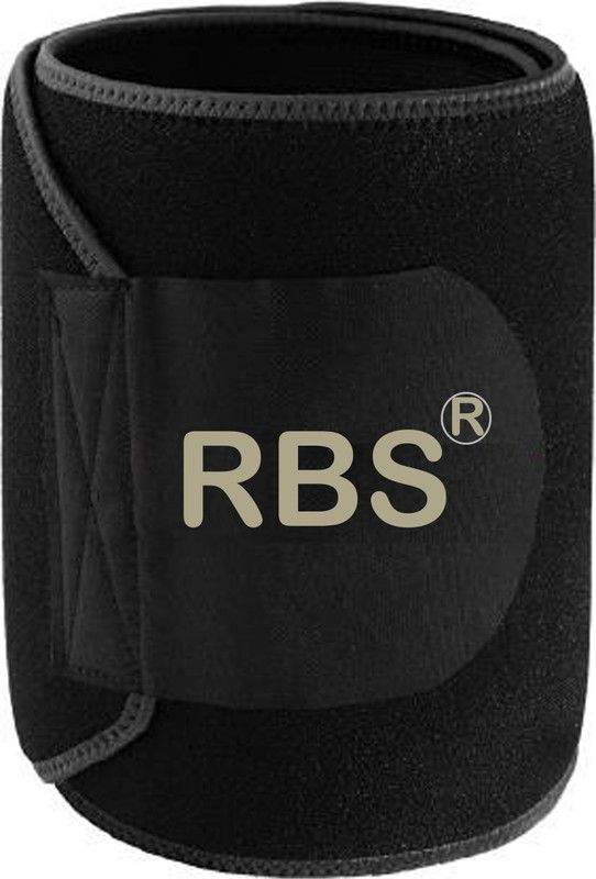 RBS New Quality (FREE SIZE) FITNESS BELT, Fat loss sweat slimming belt Slimming Belt  (Black)