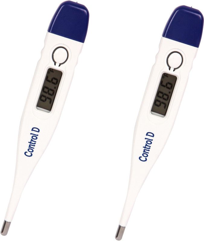 Control D CDT02 Pack of 2 Digital Thermometer Thermometer  (White, Blue)