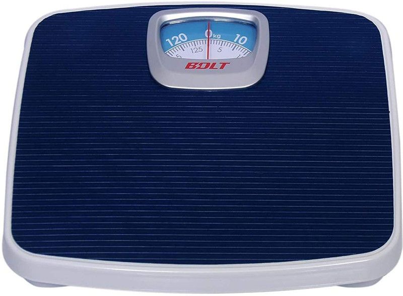 NAC GLOBAL: IT'S EXACTLY WHAT YOU NEED Analog Weight Machine Personal Manual Analog Weighing Scale 130 kgs capacity Weighing Scale  (Blue)