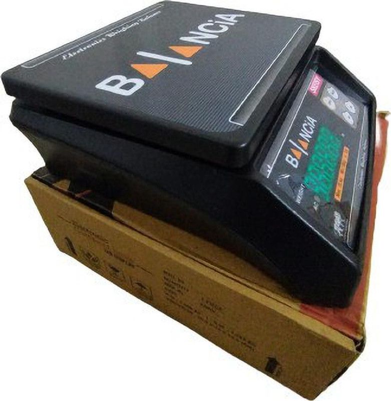 Skeisy BAL double display weight machine capacity up to 30kg to 1gm Weighing Scale  (Black)