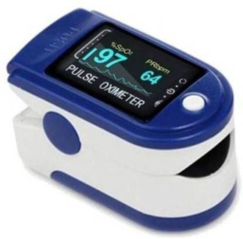 ROAR UVN_567M_Pulse Oximeter Finger Oximetry SPO2 Blood Oxygen Saturation Monitor Heart Rate Monitor Rotatable OLED Digital Display Portable with Batteries and Lanyard Pulse Oximeter Pulse Oximeter  (Multicolor)