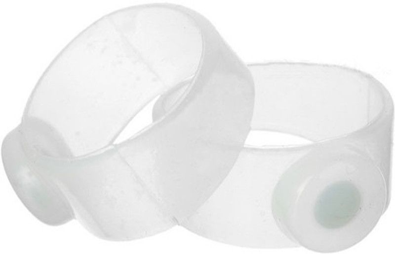 ACM Slimming Magnetic Toe Ring Foot Massage Fat Weight Loss Health silicon ring Massager  (White)