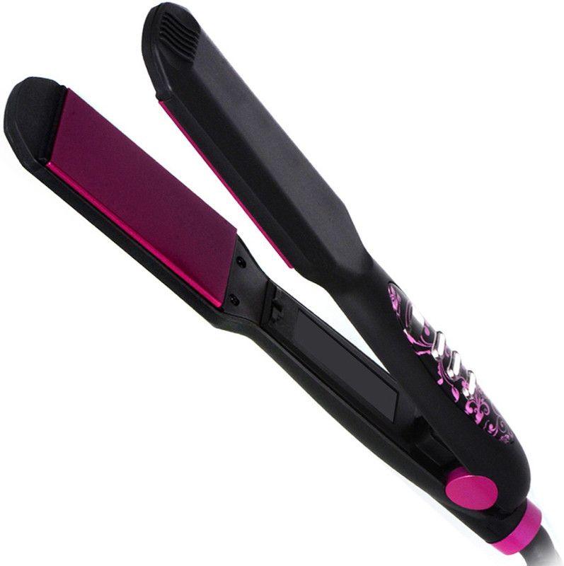 Anva KM-2019-101 Temperature Control Professional Travel Hair Straighteners Flat Iron 45W - KM-2019-101 Hair Straightener  (Black)