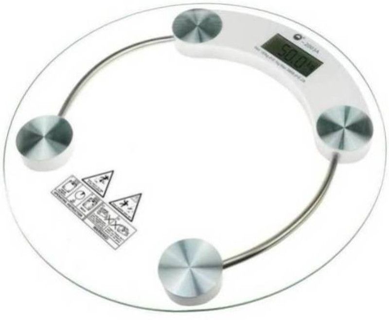 Kelo Weight Balance Machine- human body weight machine 200/KKa Weighing Scale  (Transparent)