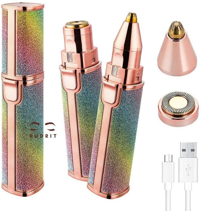 ZDEK Flawless 2 in 1 Trimmer 10 min Runtime 2 Length Settings  (Multicolor)