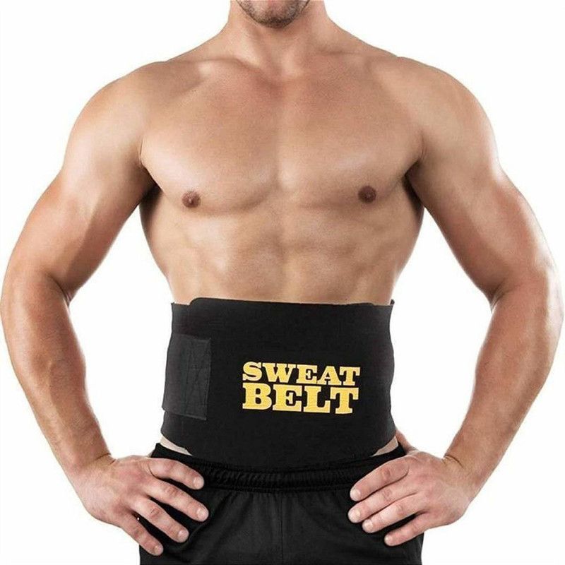 Vbhretail abdomen slimming fat cutter weight loss belt CODE LLLXBI Slimming Belt  (Black)