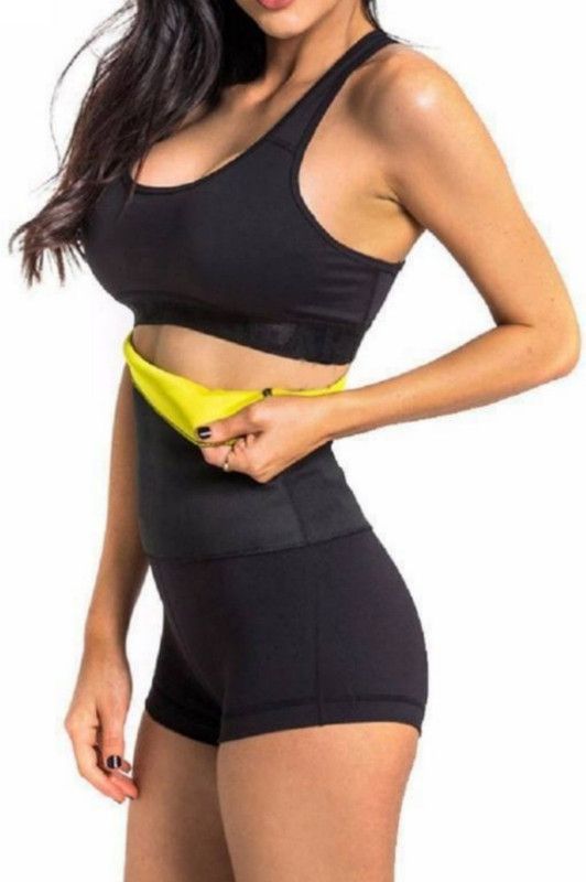 KRITAM Slim belt Slimming Belt  (Black)