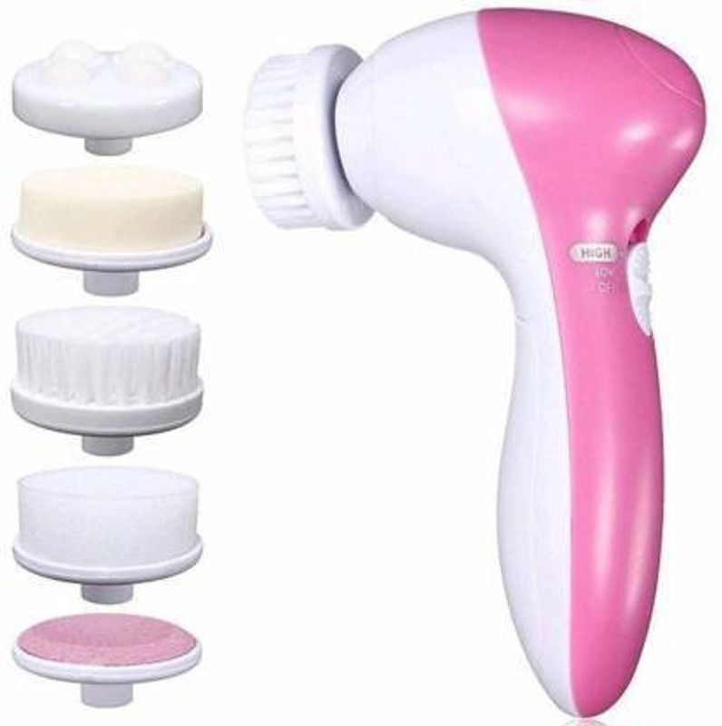Dalton 5 In 1 Facial Cleaner Multifunction Massager Relief,facial massager machine,face 5 In 1 Facial Cleaner Multifunction Massager Relief,facial massager machine,face Massager  (Multicolor)