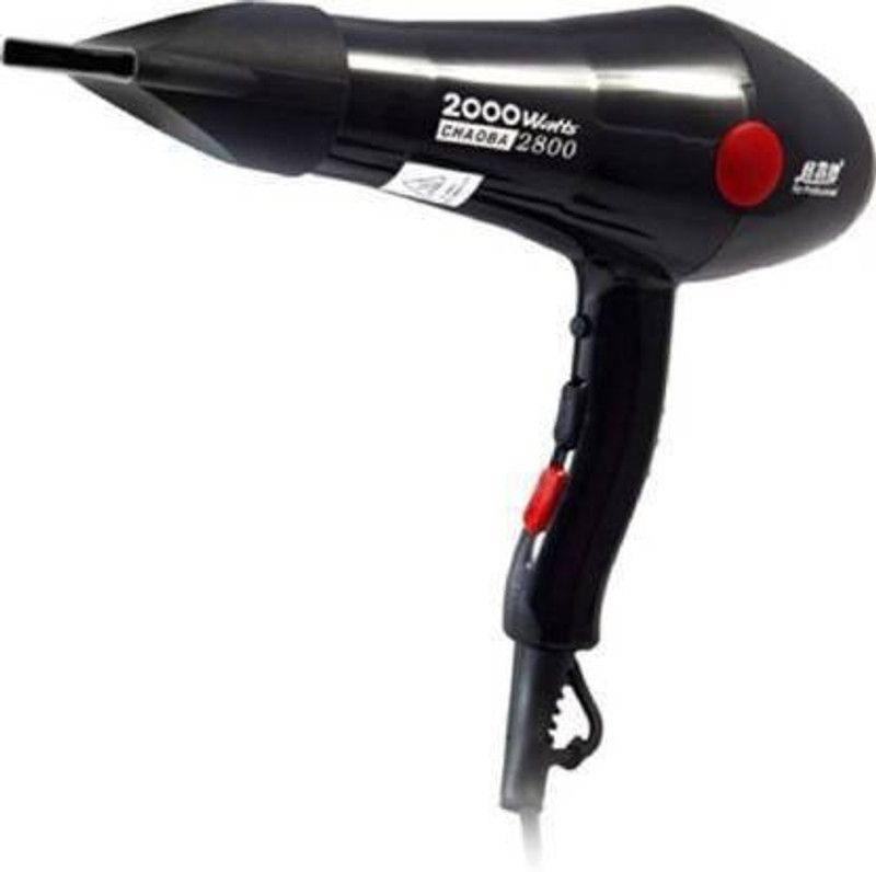 Choaba POWERFUL HOT AND COLD Hair Dryer  (2000 W, Black)